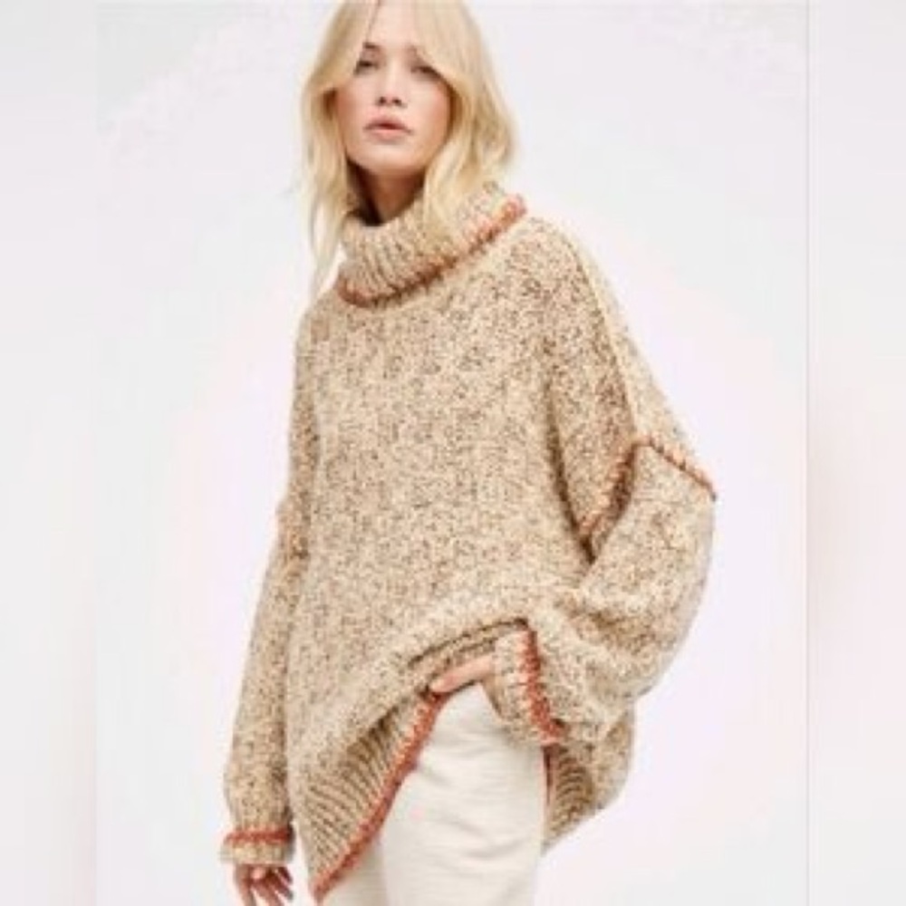 Free People Echo Pullover Sweater size Medium